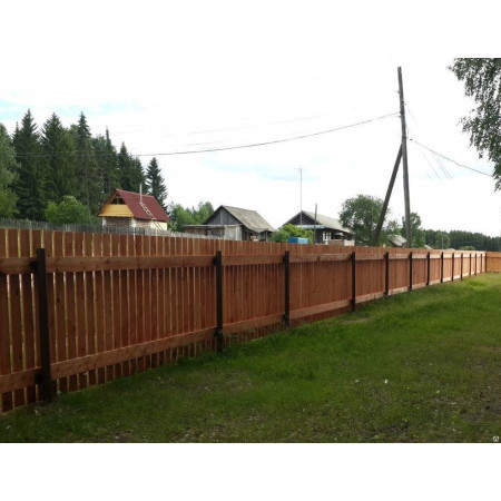 Деревянные заборы